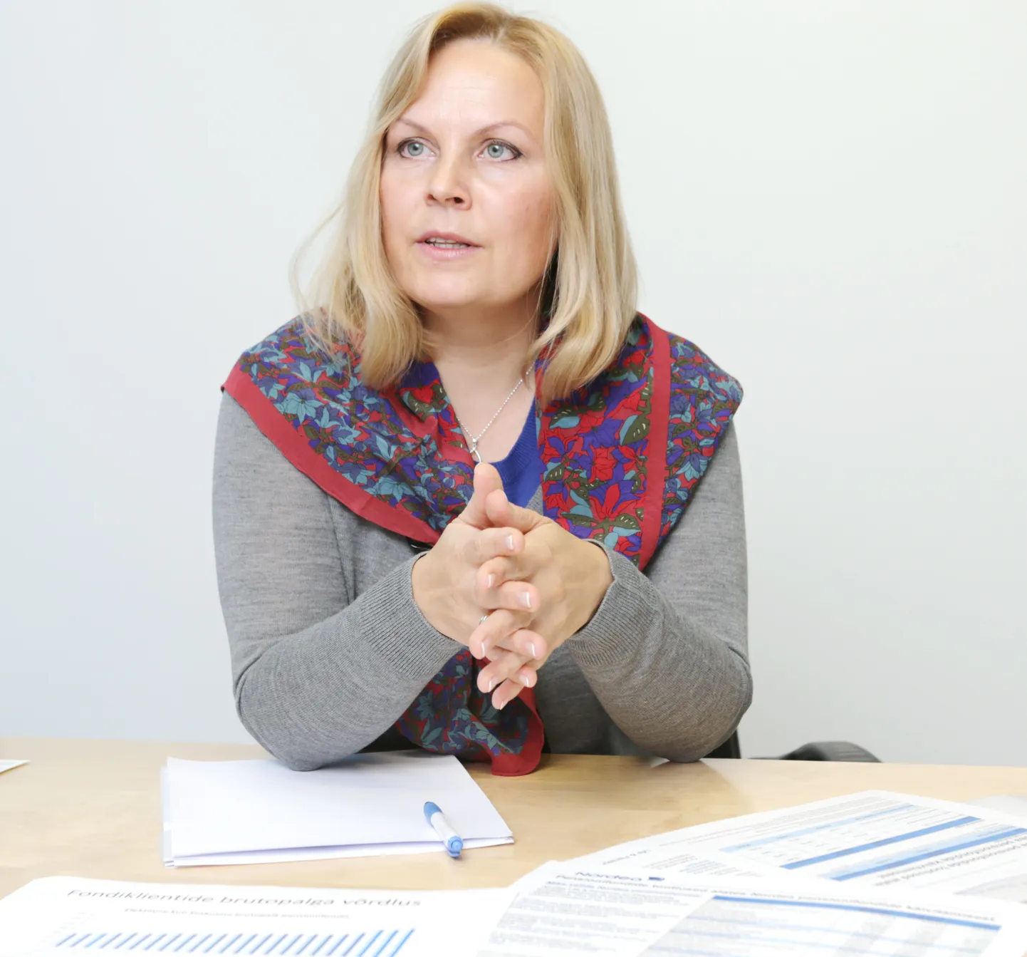 Nordea Pensions Estonia AS juhatuse esimees Angelika Tagel