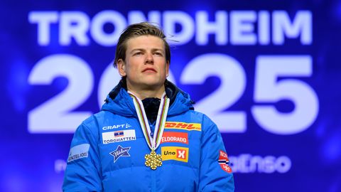 Putini-meelne Stepanova treenis koos Norra suusatähe Klaeboga