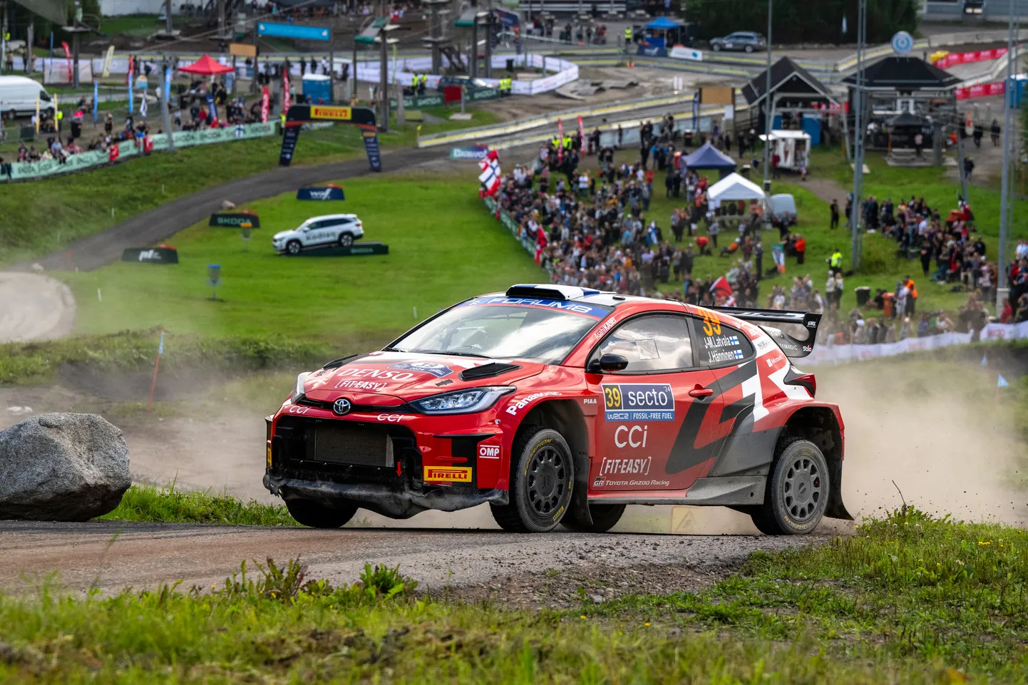 Jari-Matti Latvala osales tänavu Soome rallil WRC2-klassis.