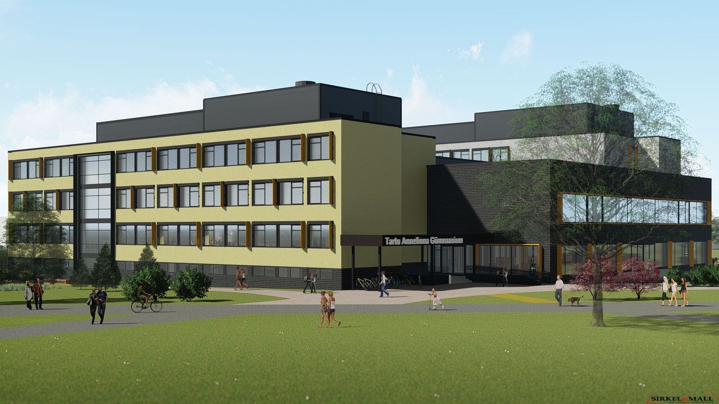 2020. aasta 1. septembril avab täielikult renoveerituna uksed linna suurim kool Annelinna gümnaasium.