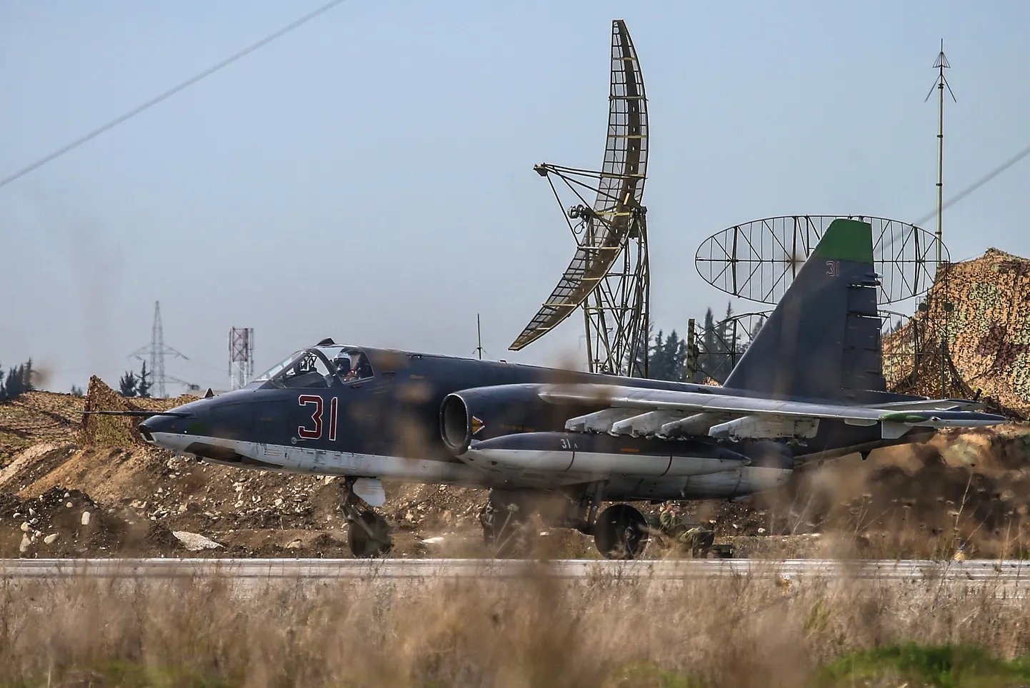 Vene sõjalennuk Sukhoi Su-25