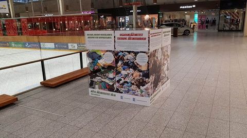 Kolme Eesti kaubanduskeskusesse paigaldatakse jäätmekuubikud