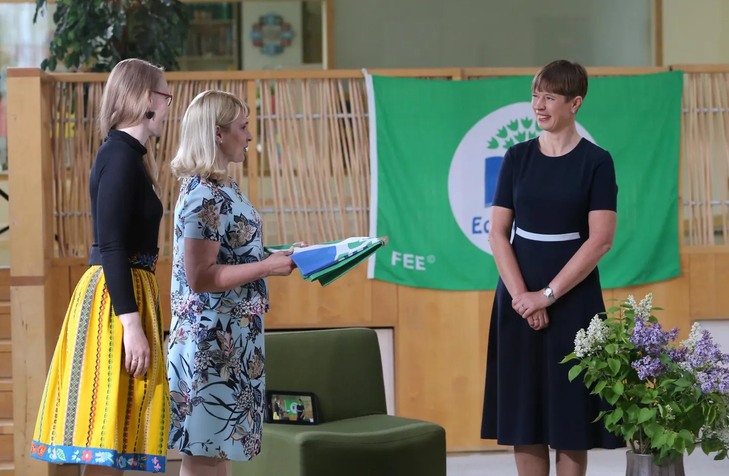 2020. aasta oli Rohelise kooli patroon Kersti Kaljulaid