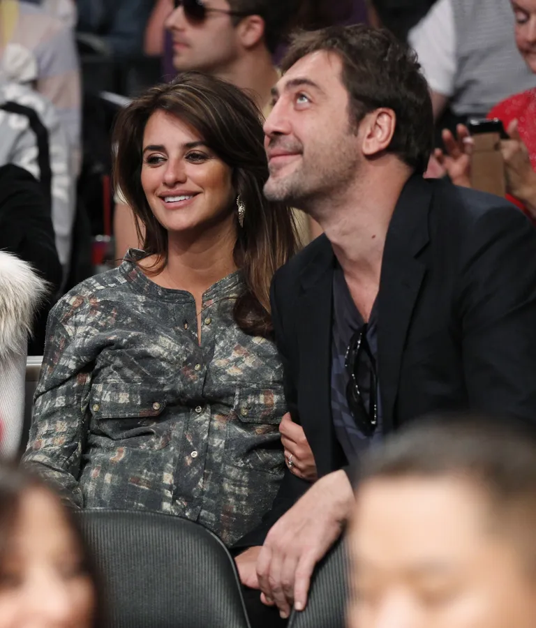 Äsjaabiellunud ja lapseootel Penelope Cruz ja Javier Bardem aastal 2010.