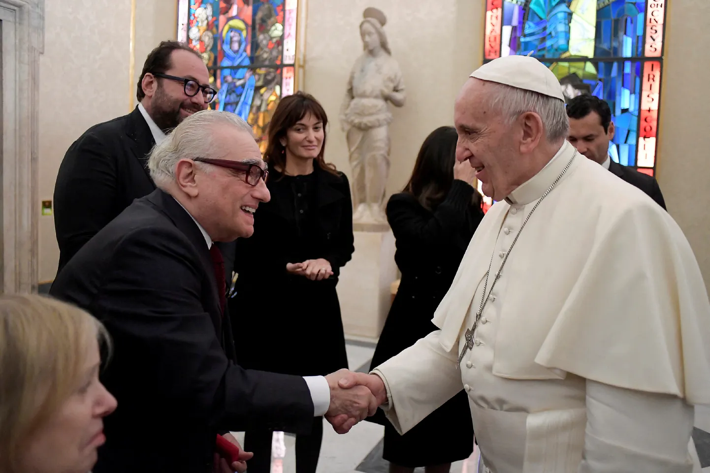 Paavst Franciscus ja filmitegija Martin Scorsese kohtusid 2016. aastal, pärast mida lubas Scorsese, et teeb filmi Jeesuse kannatustest.