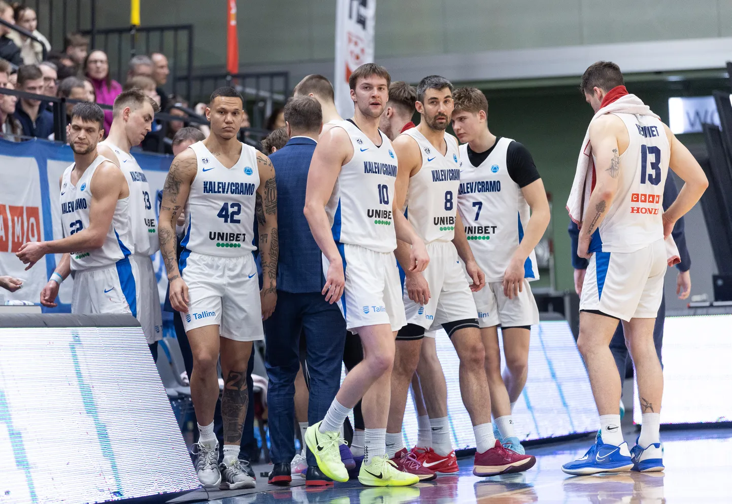 BC Kalev/Cramo meeskond.