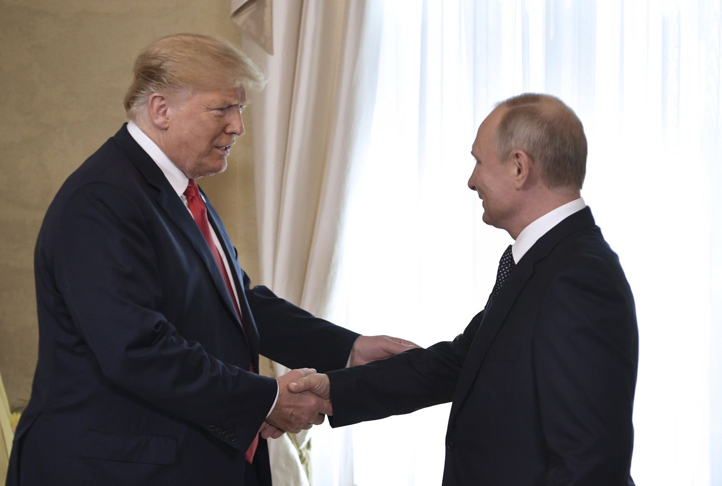 USA president Donald Trump ja Vene president Vladimir Putin.