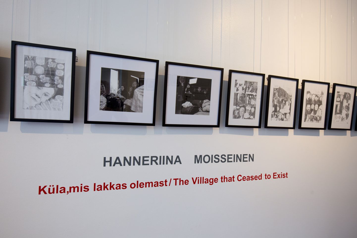 VILJANDI, EESTI, 11AUG15
Kondase keskus. Näitus. Teosed tegi Hannerina Moisseinen.

ELMO RIIG/SAKALA