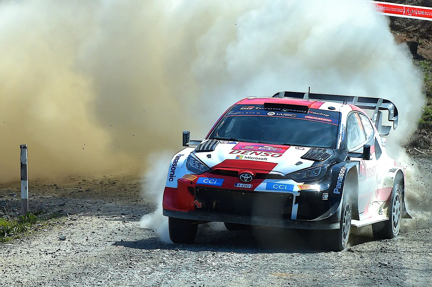 Kalle Rovanperä Tšiili rallil.