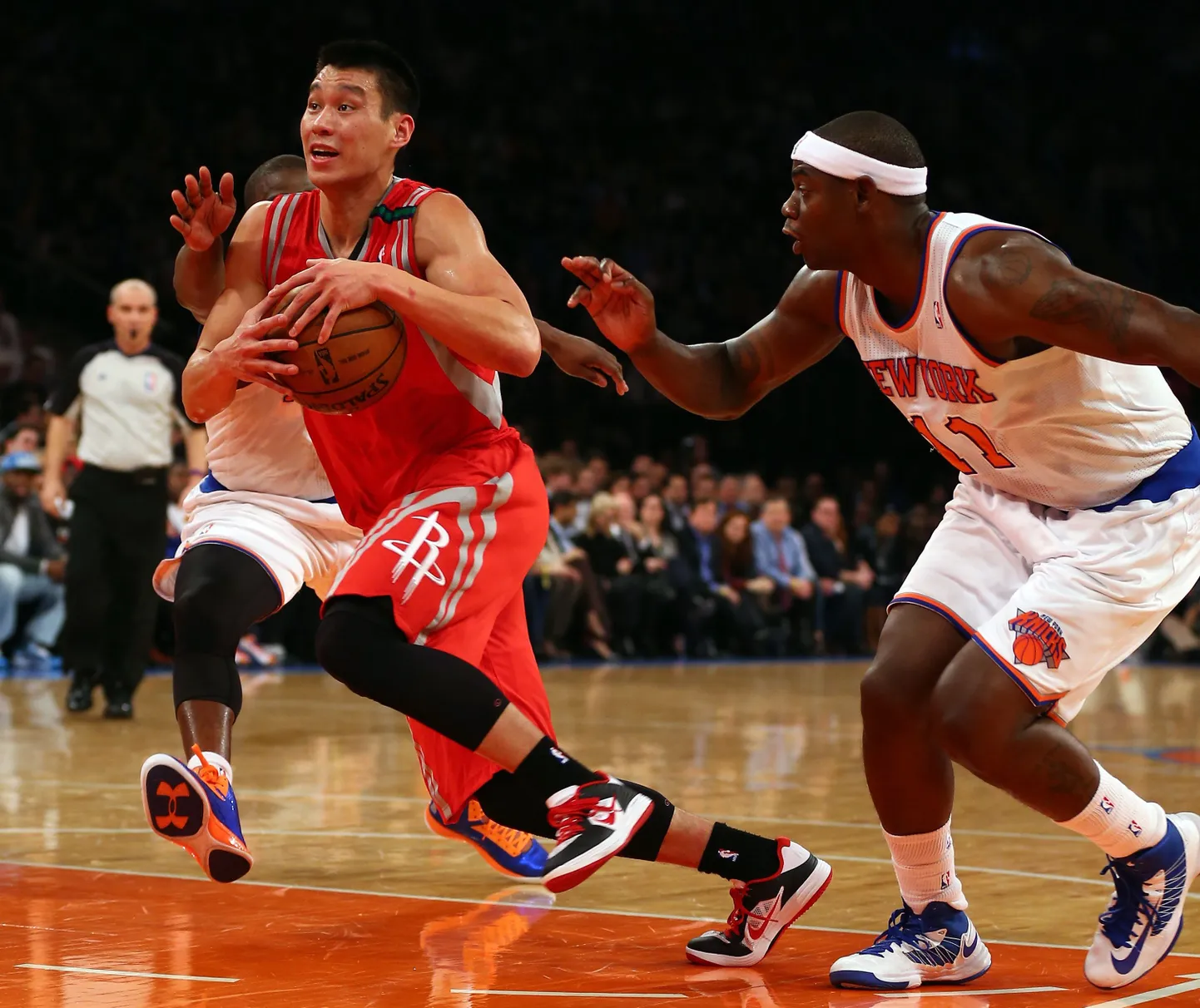 Jeremy Lin (palliga) naasis New Yorki võidukalt.