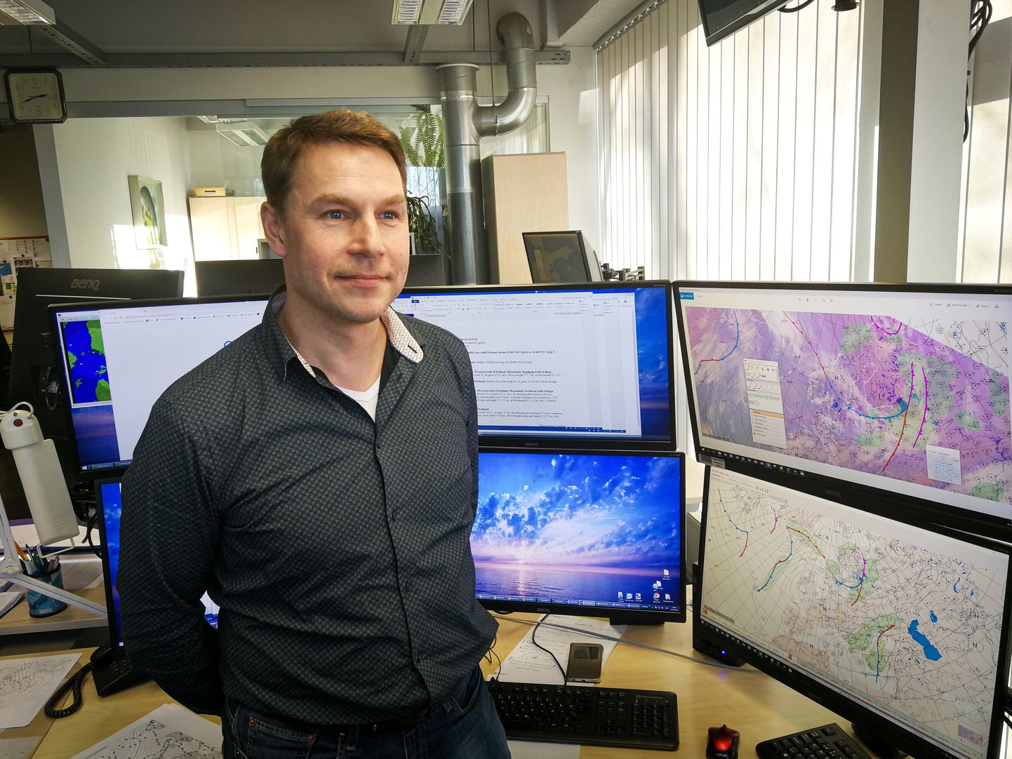 ÕIGES AMETIS: Veel hiljuti Saaremaal erinevaid ameteid pidanud Ivar Ansper on tagasi erialasel tööl keskkonnaagentuuris.