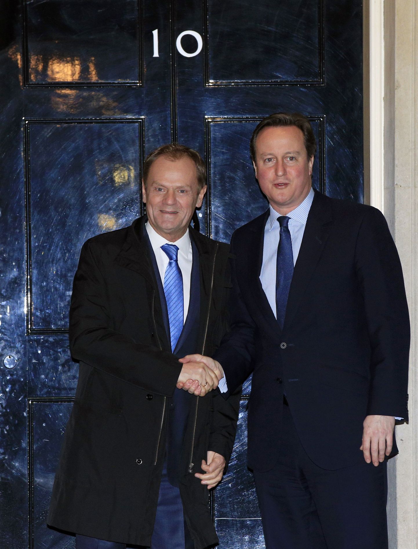 Euroopa Ülemkogu alaline eesistuja Donald Tusk ja Briti peaminister David Cameron