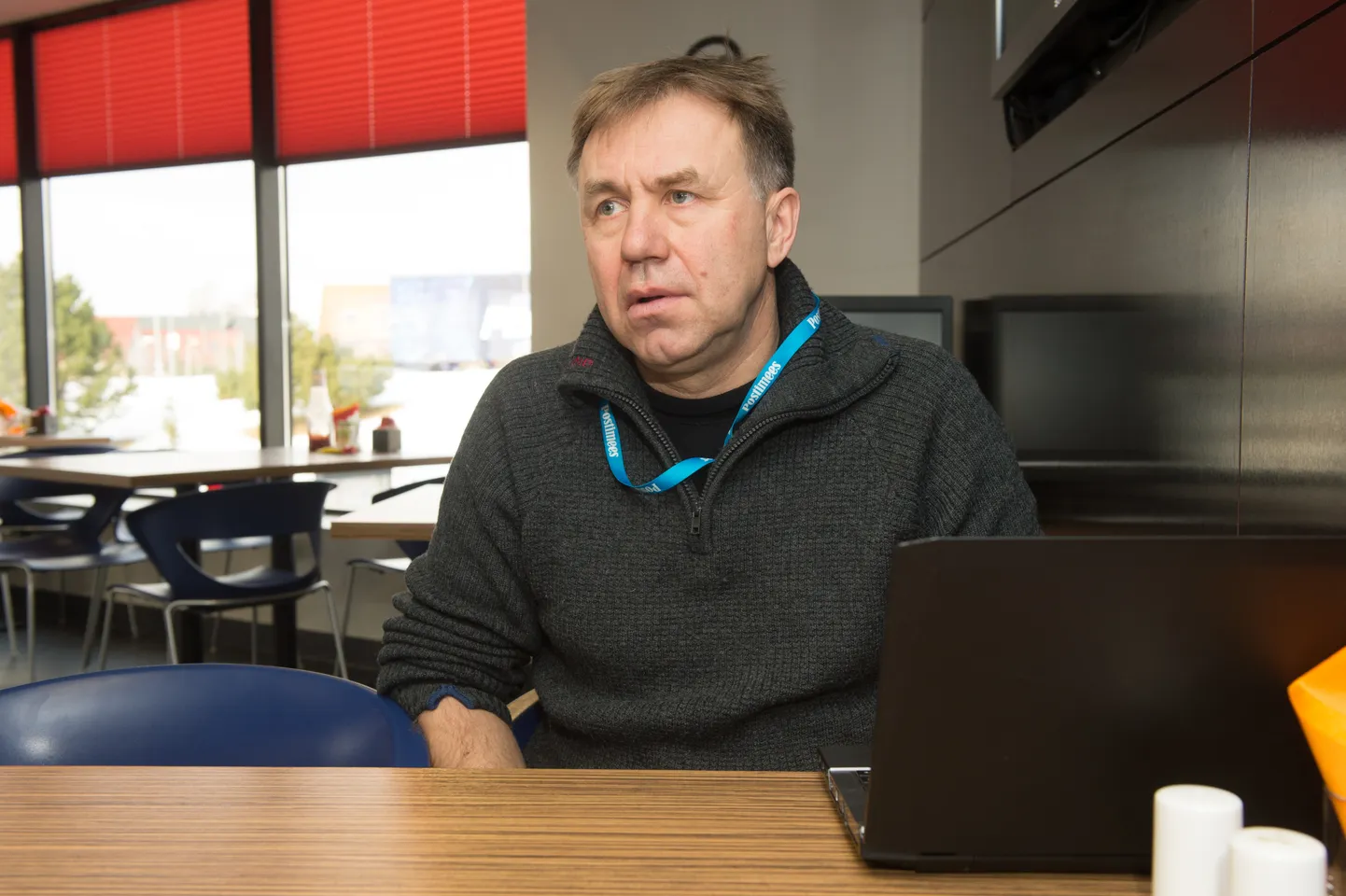 Pildil treener Jaanus Teppan