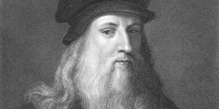 Leonardo Da Vinci autoportree.