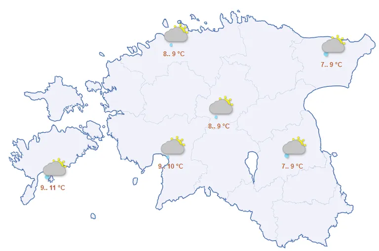 Ilm kolmapäeval