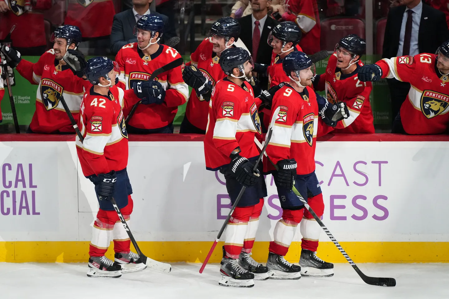 Floridas "Panthers" hokejisti