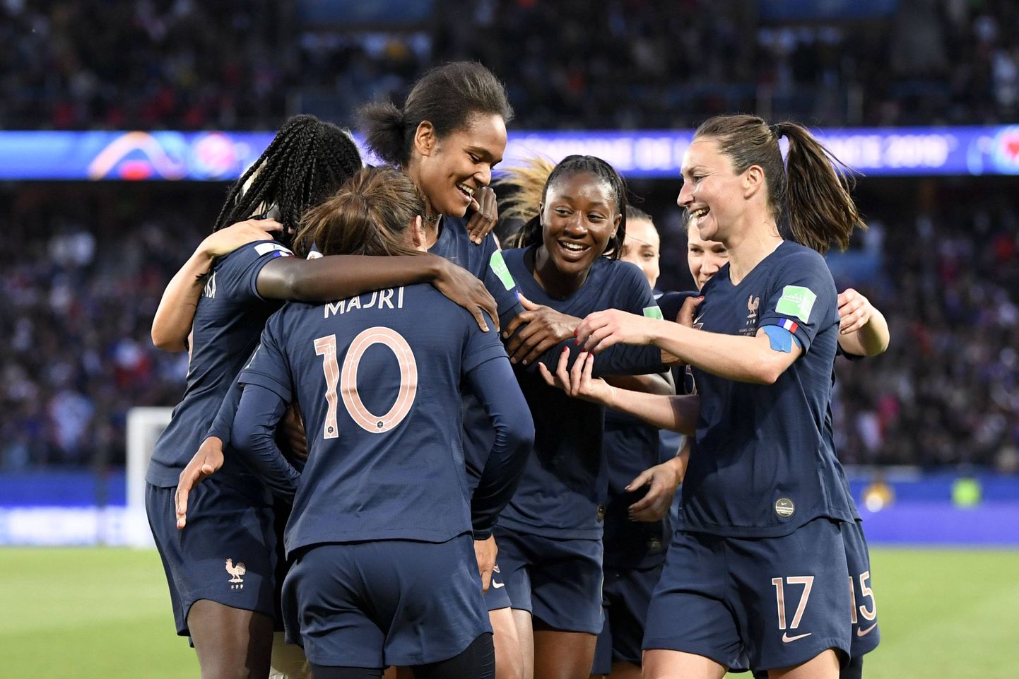 Prantsusmaa naiste jalgpallikoondis kodusel MM-finaalturniiril.