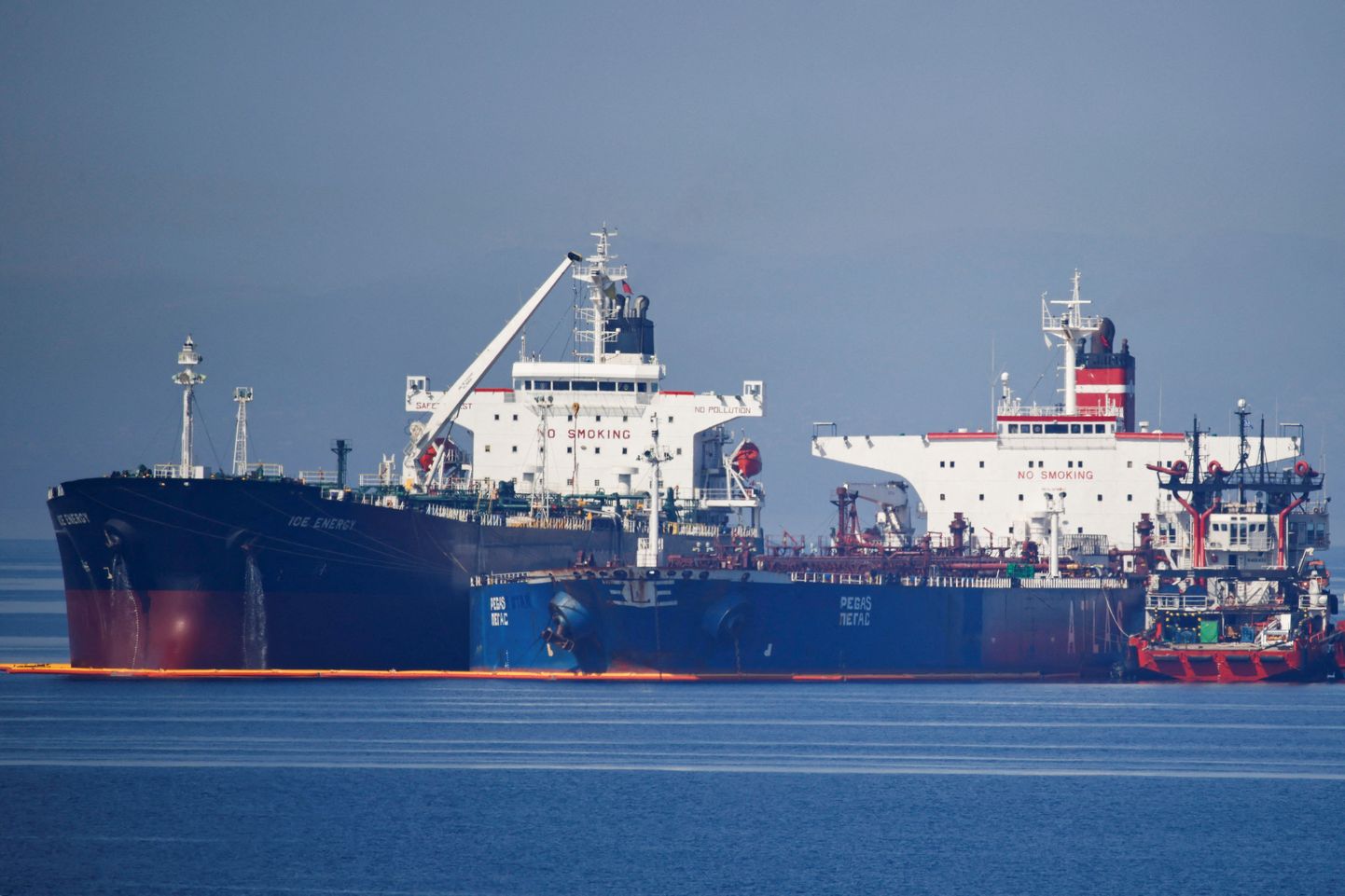 Naftatanker Kreeka vetes 26. mail. Illustratiivne foto.