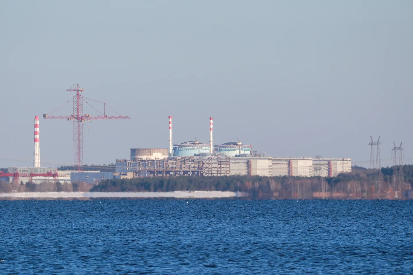 Hmelnõtskõi tuumajaam Ostrogi lähistel 16. veebruaril 2021.
