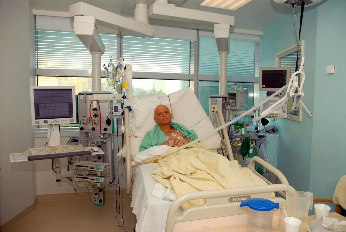 Aleksander Litvinenko haiglas.