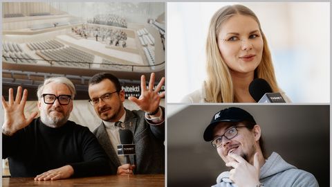 VIDEO ⟩ Pavasara akcenti mūzikā. Ar kādām noskaņām 5. Lielajam Koncertam gatavojas Būū, Ods un Papa Chi