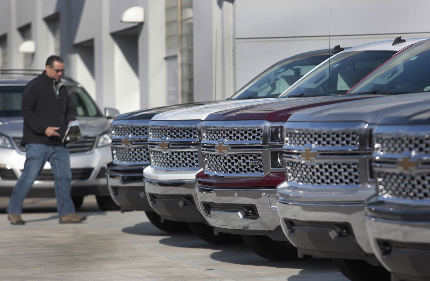 General Motorsi autod Chevrolet salongis.