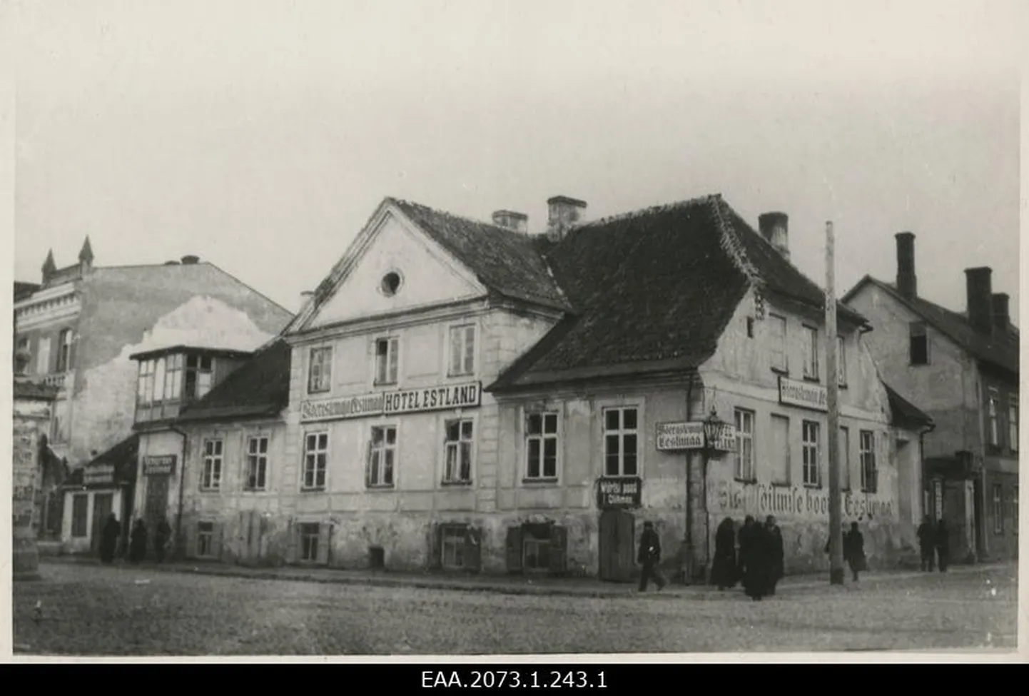 Hotell Eestimaa Tartus 1920ndatel