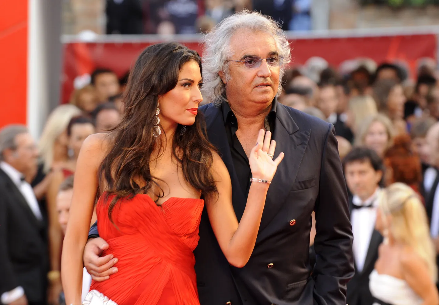 Endine vormel 1 šeff Flavio Briatore ja Elisabetta Gregoraci.
