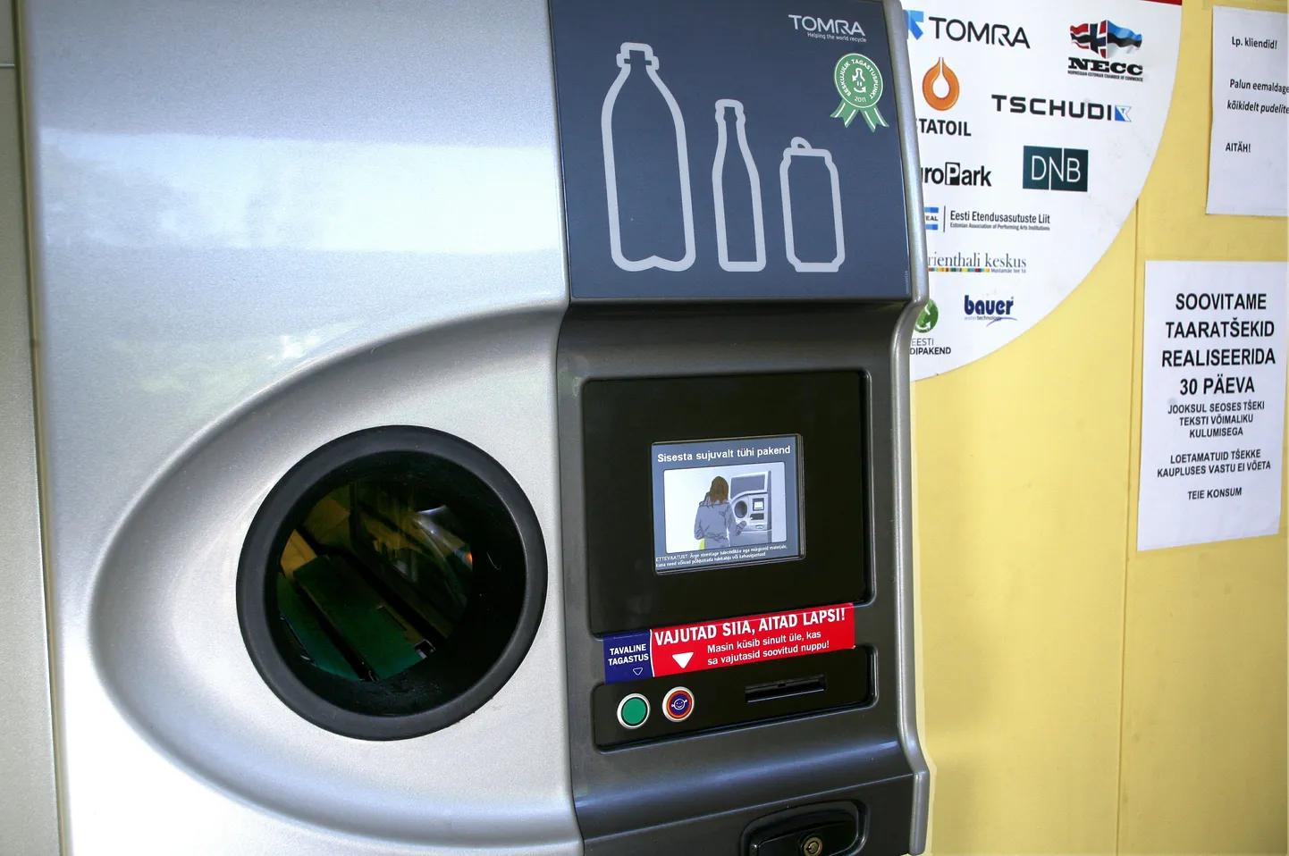 Taaraautomaat.