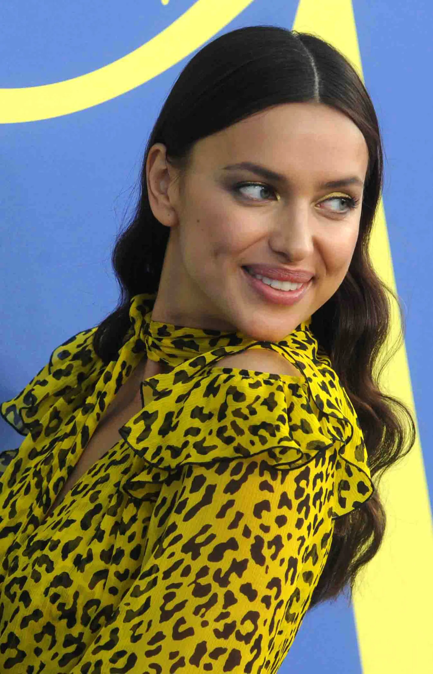 Irina Shayk at the 2018 CFDA Fashion Awards at the Brooklyn Museum in Brooklyn, New York.