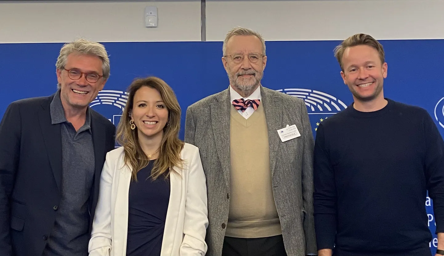 President Toomas Hendrik Ilvese (vasakult kolmas) liitumine erakonnaga Volt Europa tehti teatavaks neljapäeval.