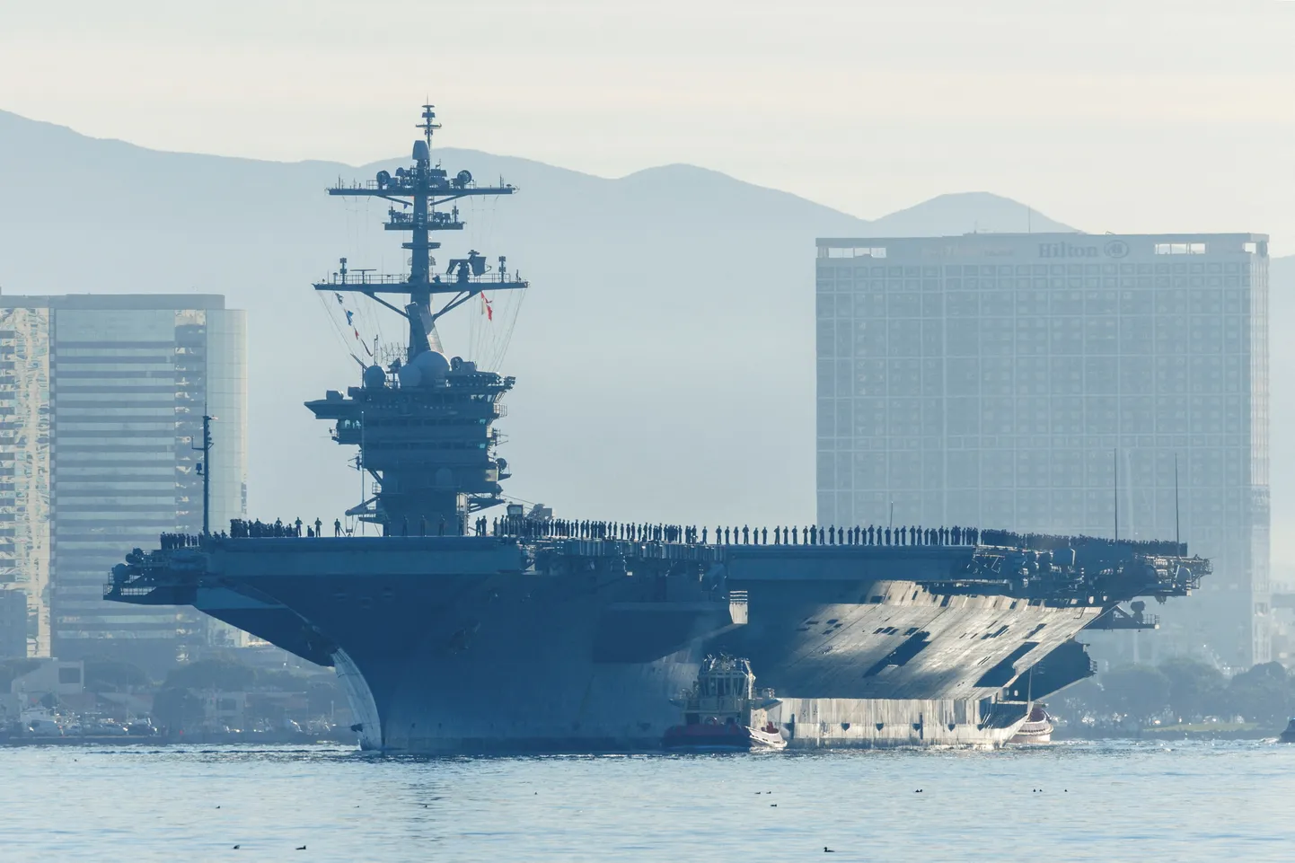 USA lennukikandja USS Abraham Lincoln. Foto on illustratiivne.