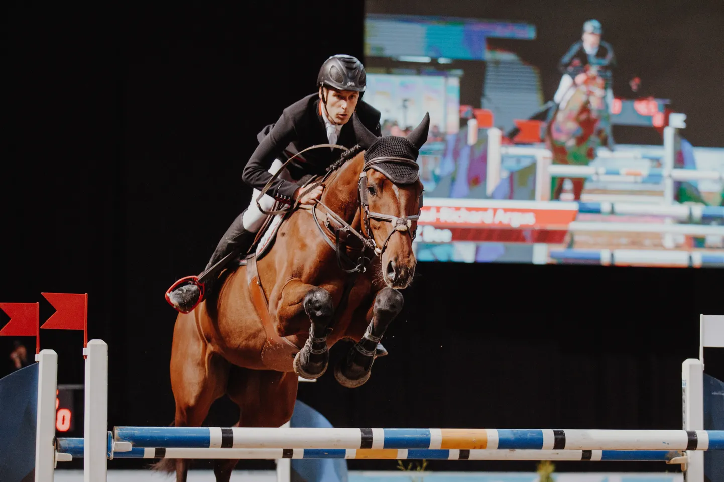 Paul-Richard Argus ja Jay-Z Bee Tallinna Horse Show'l.