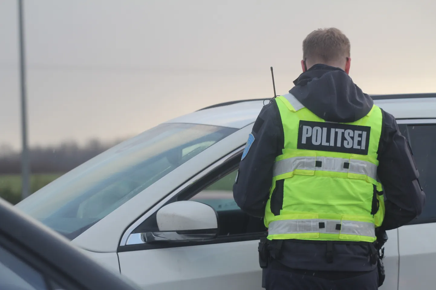 Joobe kontrollimine Järvamaal. Foto on illustratiivne.