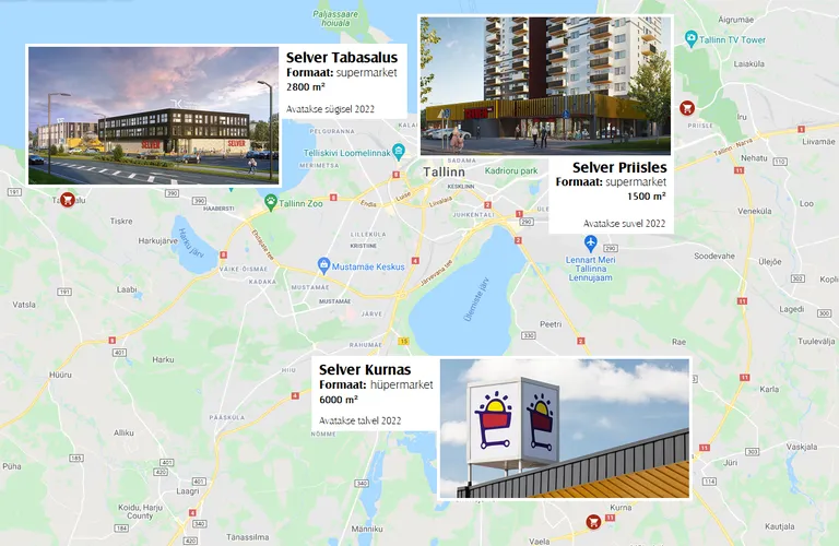 Selveri uuel aastal avatavad kauplused.