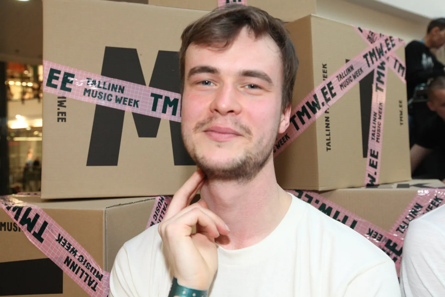 Marten Kuningas koos pisikese fänniga Tallinn Music Week`il