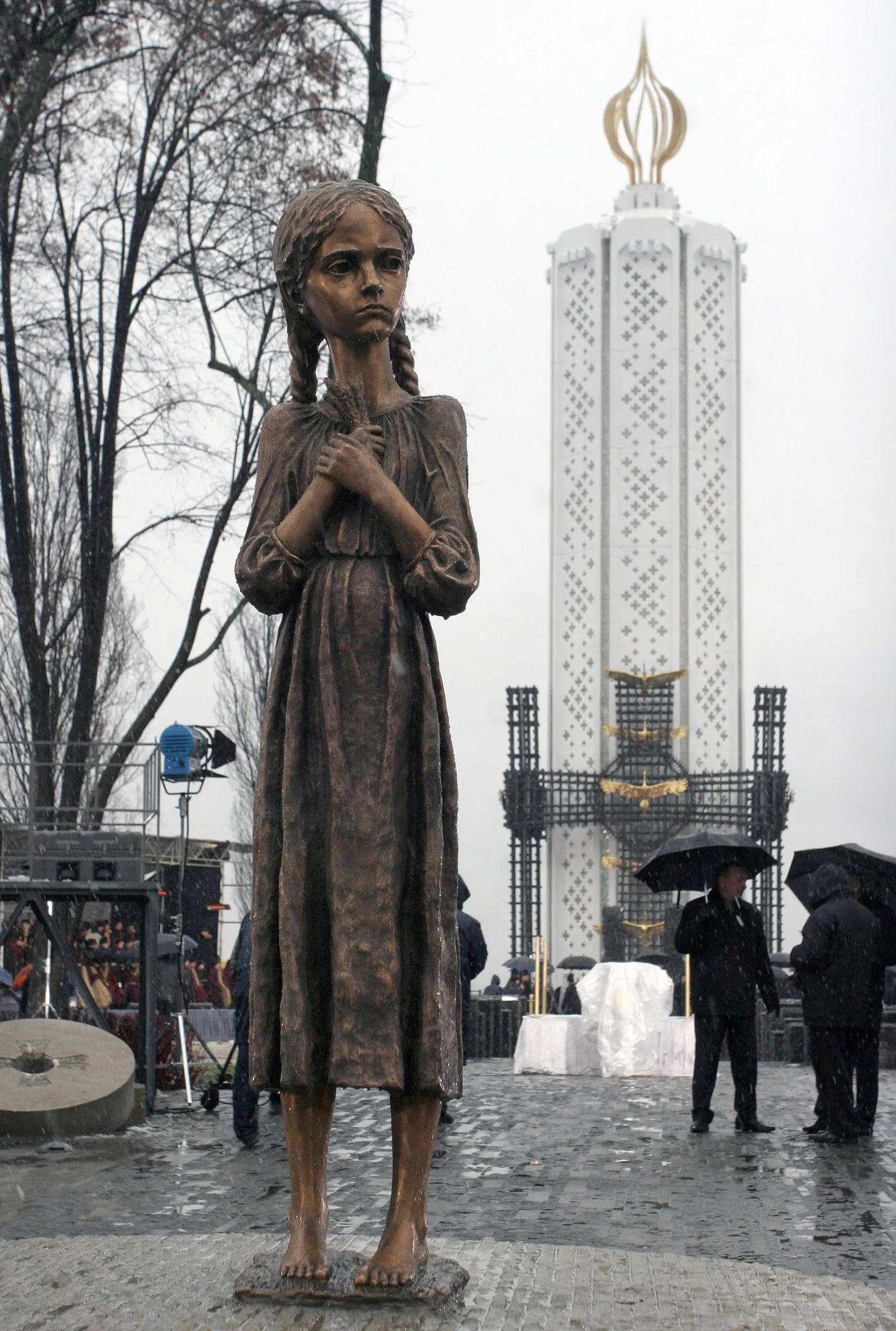 Мемориал памяти жертв голодомора в Киеве