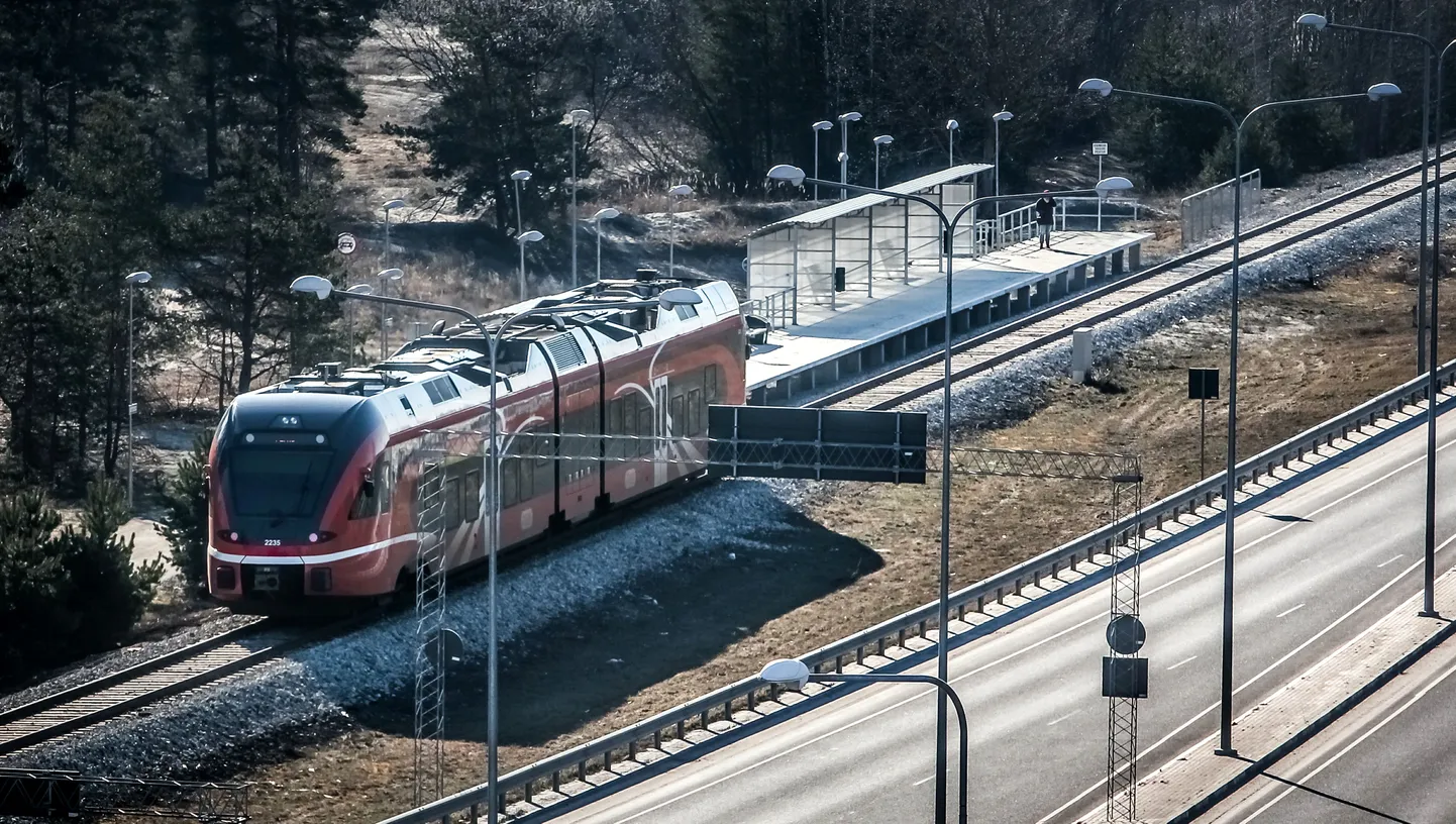 Pärnu raudteejaam.