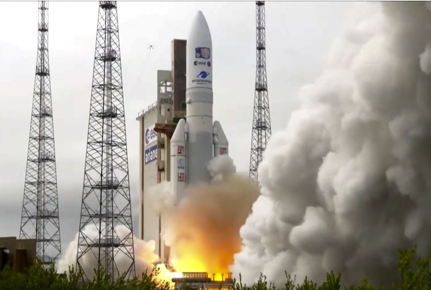JUICE'i start Ariane raketil tänavu aprillis.