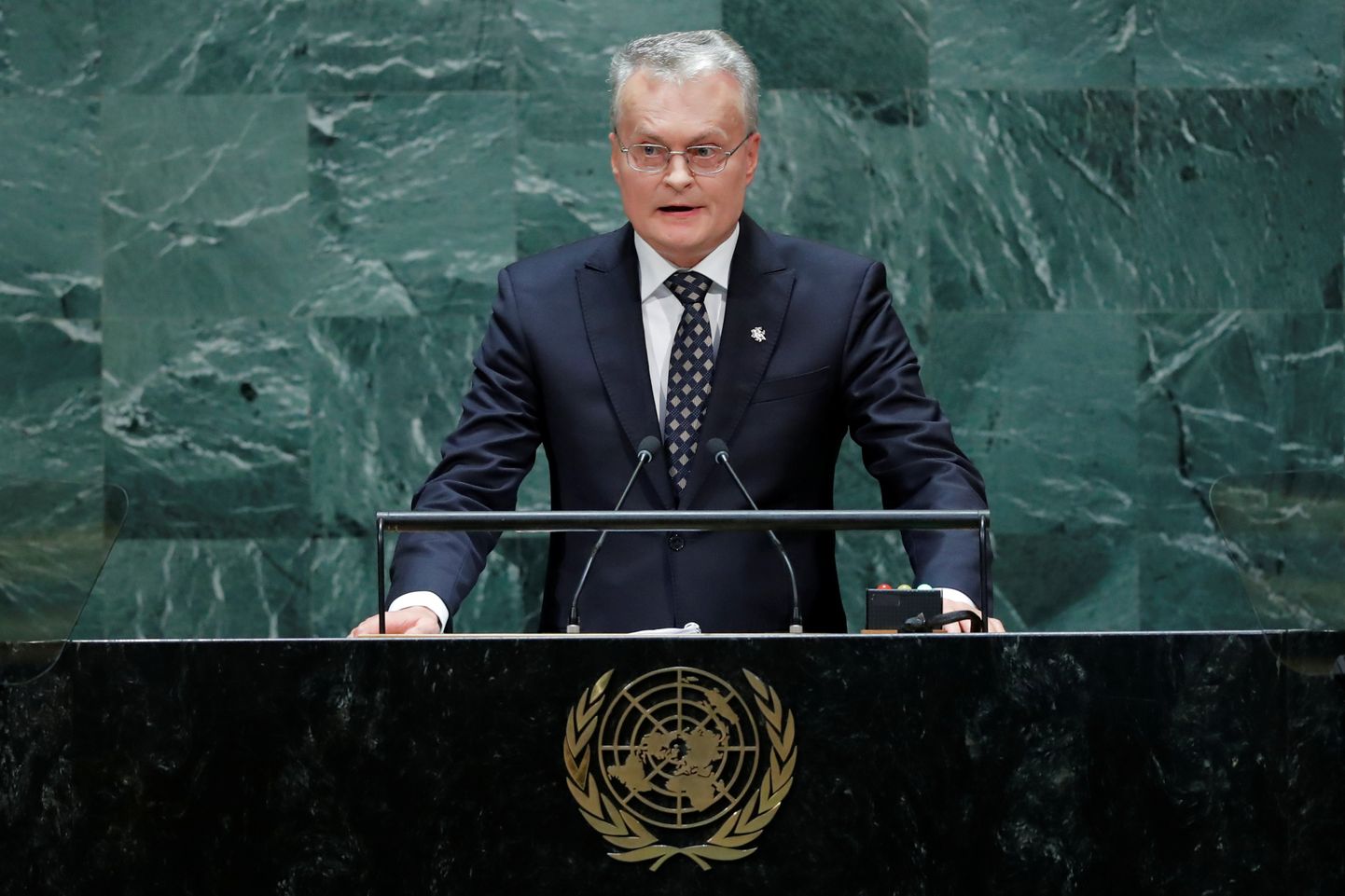 Lietuvas prezidents Gitans Nausēda 