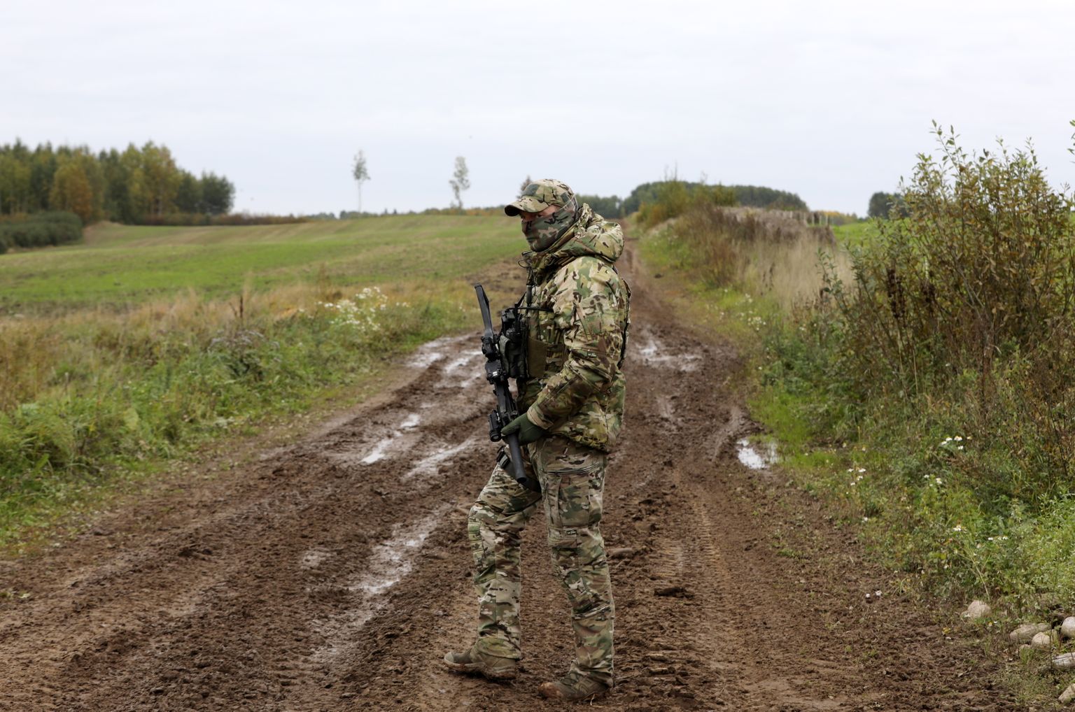 Солдат Национальных вооруженных сил. Иллюстративное фото.