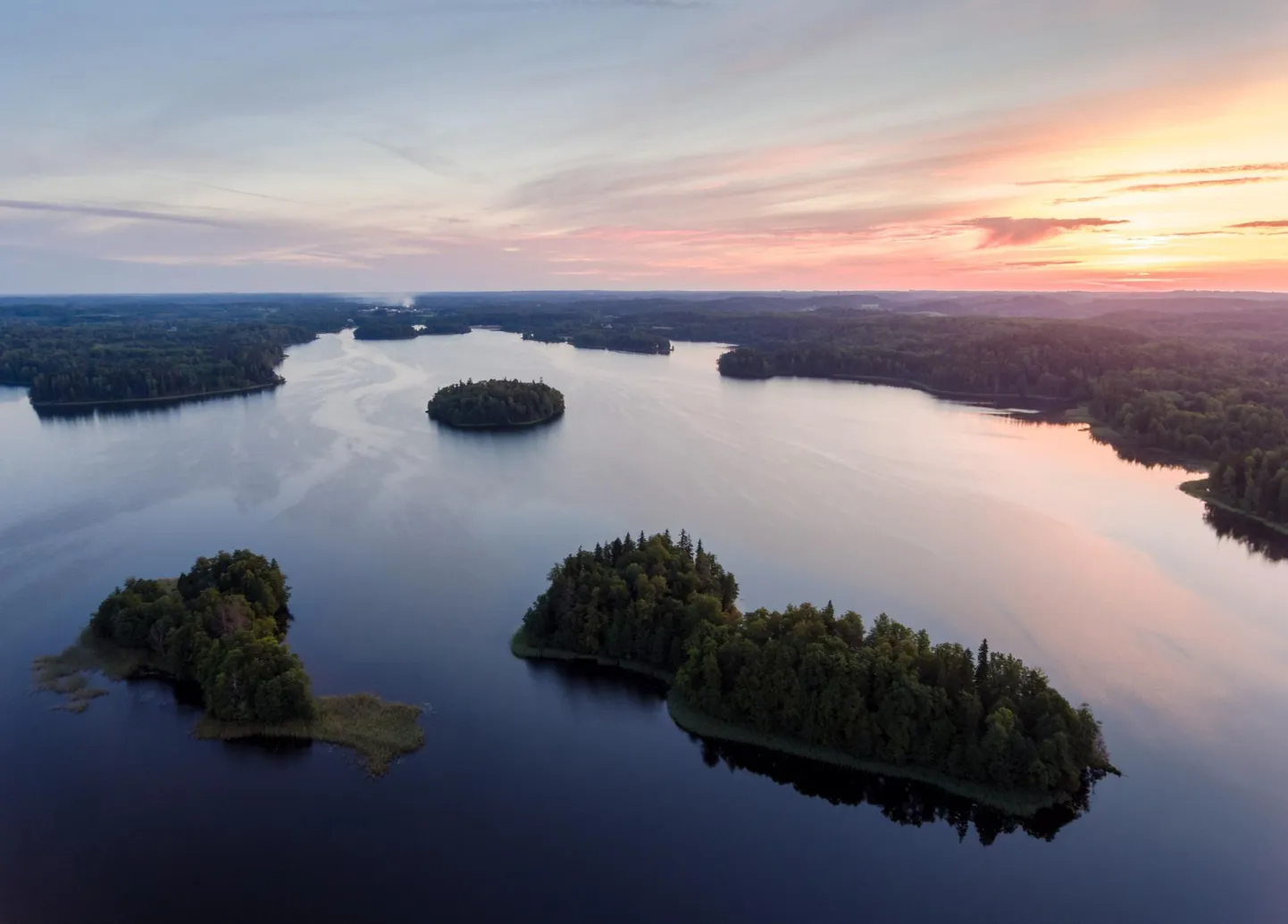 Täpsustatud andmetel on Pühajärves neli saart: mitte viis, nagu varem arvati.