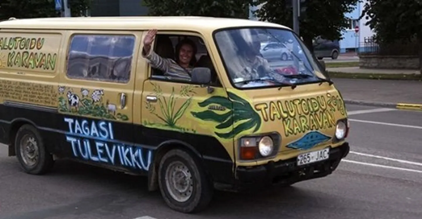Juba teist aastat tuuritab Eestimaal talutoidu karavan.