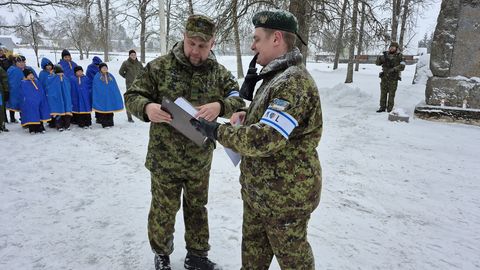 GALERII ⟩ Kanepi kaitseliitlased võtsid vastutuspiirkonna oma õlule