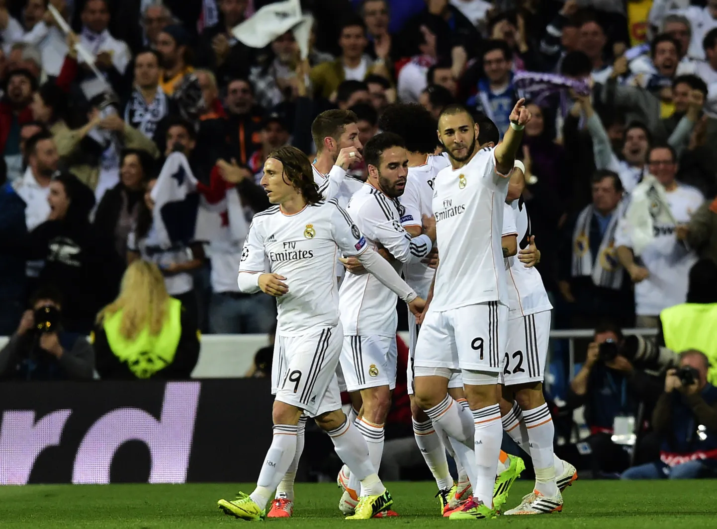 Madridi Reali värava autor Karim Benzema.