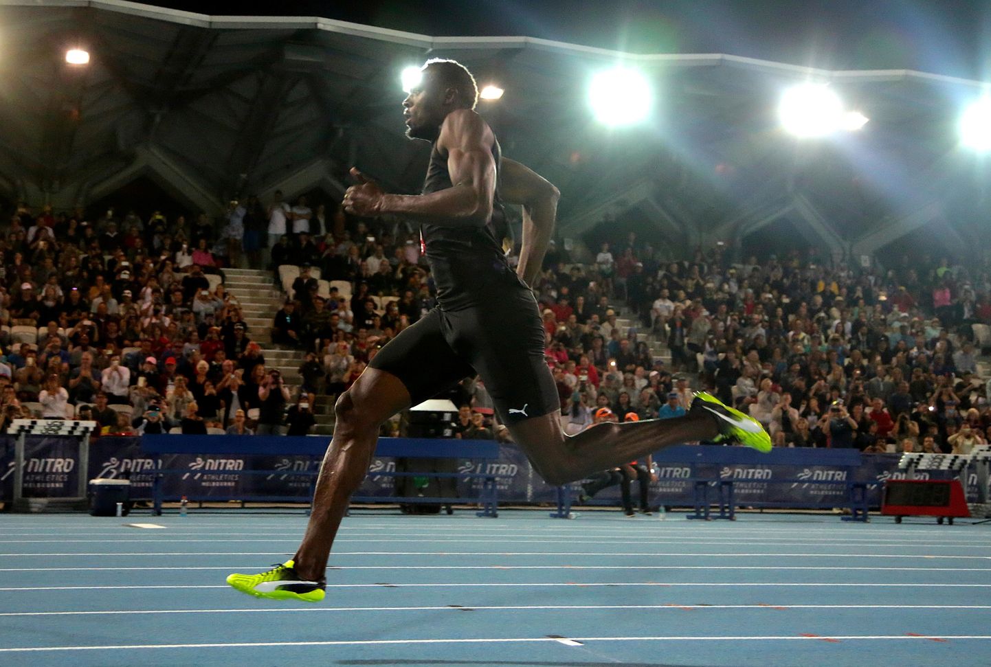 Aasta meessportlase auhinna võitnud Usain Bolt.