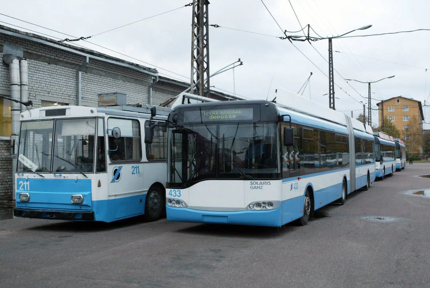 Таллиннские троллейбусы.