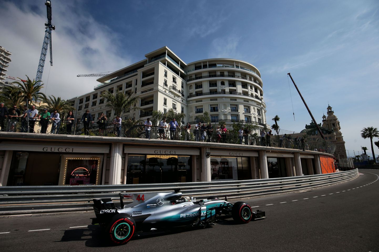 Lewis Hamilton Monaco GP esimesel vabatreeningul.