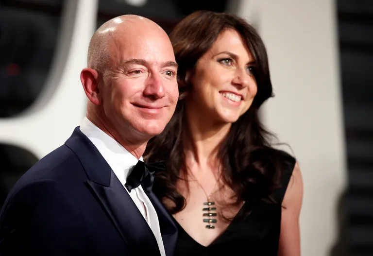 Jeff ja MacKenzie Bezos 2017