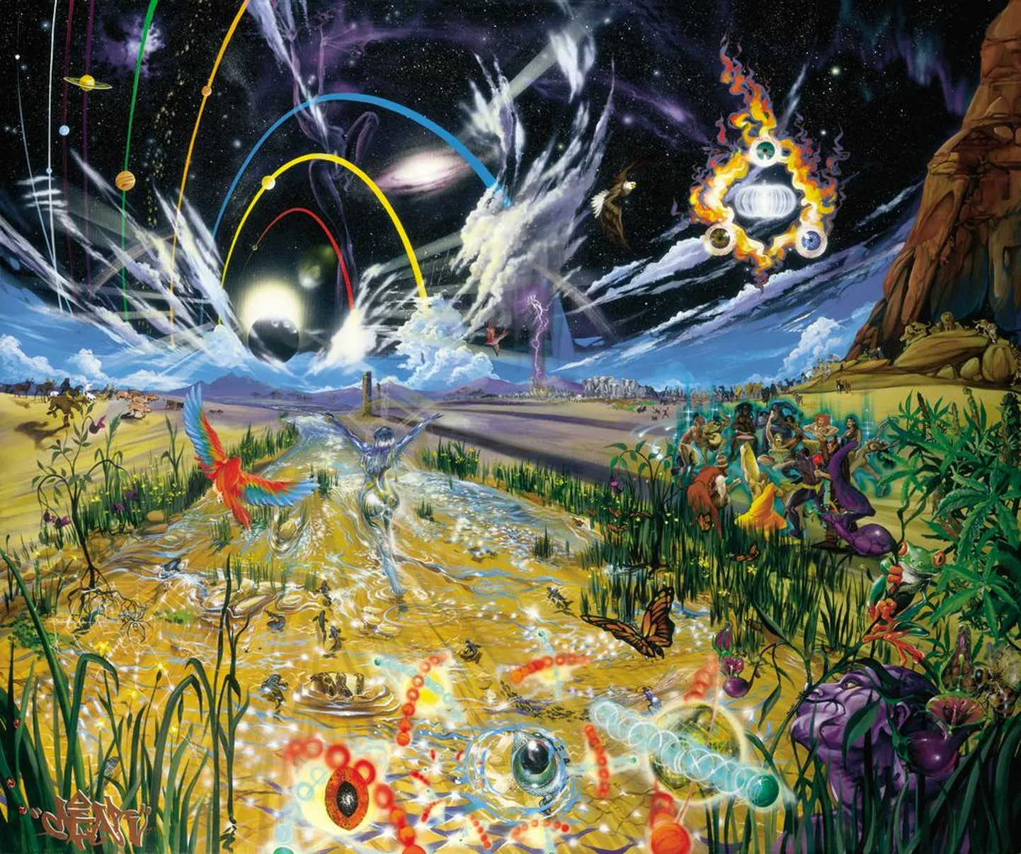Gaia, Emake Loodus kunstniku nägemuses.